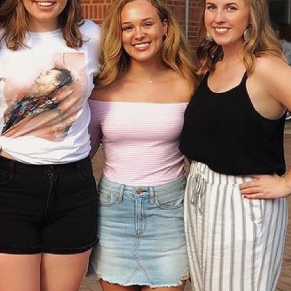 American Eagle Denim mini skirt